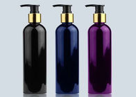 250ml Plastic de Fles van het capaciteits Zwarte HUISDIER Kosmetische Verpakking met Lotionpomp