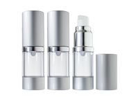 Zilveren Kleur Kosmetische Flessen Aangepaste 15ml Zonder lucht - 30ml Gemakkelijk te dragen