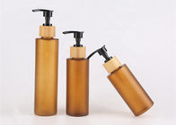 100ml - 200ml-HUISDIEREN Plastic Fles, Kosmetische Plastic Flessen met Bamboepomp
