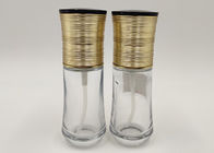 30ml transparant Draagbaar het Macramé Gouden Ontwerp van Glas Kosmetisch Flessen