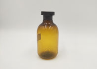 250ml de amber van de Douane Kosmetische Flessen van Kleurenboston van de de Alcoholhand Fles van de het Desinfecterende middelpomp