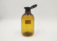 250ml de amber van de Douane Kosmetische Flessen van Kleurenboston van de de Alcoholhand Fles van de het Desinfecterende middelpomp