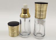 30ml transparant Draagbaar het Macramé Gouden Ontwerp van Glas Kosmetisch Flessen