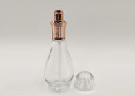 50ml Kosmetische Flessen van het bol de Navulbare Glas met Lotionpomp voor Huidzorg Verpakking