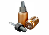 e-Vloeibare het HUISDIEREN Plastic Fles van 1oz 30ml Amber Dopper voor Etherische olie Kosmetische Verpakking
