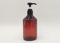 500ml de amber Duidelijke Plastic Grote Capaciteit van Douane Kosmetische Flessen voor Shampoo