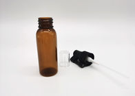 Kosmetische Verpakkende 30ml-Cilinder Amber Plastic Bottle