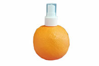 De oranje Plastic Kosmetische Flessen van 250ml voor de Zorgvruchten van de Lotionbaby Vorm