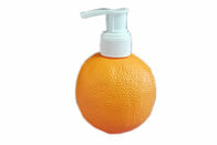 De oranje Plastic Kosmetische Flessen van 250ml voor de Zorgvruchten van de Lotionbaby Vorm