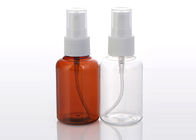 100ml Amber Transparent Plastic Cosmetic Bottles met Spuitbuspomp