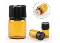 van het de Etherische olieglas van 1ml 2ml 3ml 5ml de Fles Amber Glass Vial With Plug