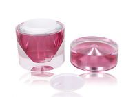 De hete het Stempelen 15g Kruiken Diamond Acrylic Cosmetic Packaging van de Gezichtsroom