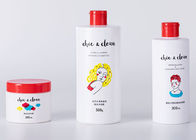 500ml ontruimen de het Desinfecterende middel Plastic Kosmetische Flessen van de handwas Wit met Pomp
