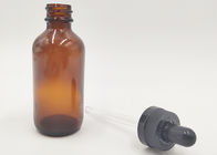 50ml Kosmetische Flessen van het druppelbuisje de Amberglas Draagbaar voor Parfum Verpakking