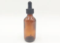 50ml Kosmetische Flessen van het druppelbuisje de Amberglas Draagbaar voor Parfum Verpakking