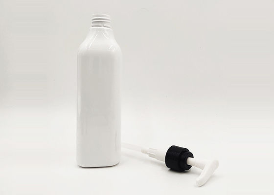 350ml vierkant het HUISDIERENplastiek van Douane Kosmetisch Flessen