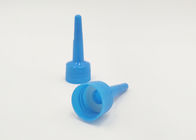 24410 / 28410 Blauwe Plastic Kosmetische Deksels voor Schroefdishwashing Plastic Verpakking