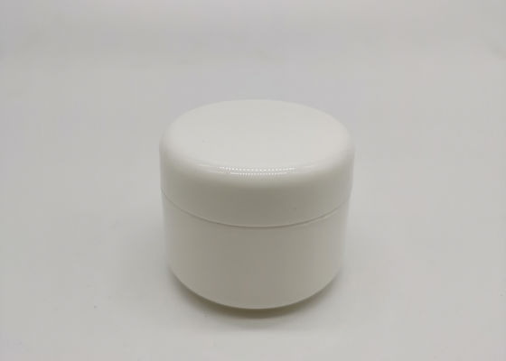 Ronde Witte de Roomkruiken van het Schroefdeksel20g pp Skincare Gezicht