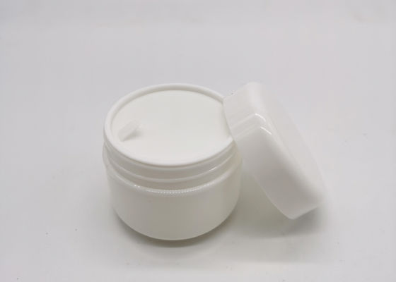 Ronde Witte de Roomkruiken van het Schroefdeksel20g pp Skincare Gezicht
