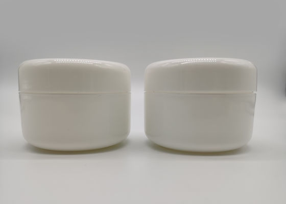 Ronde Witte de Roomkruiken van het Schroefdeksel20g pp Skincare Gezicht