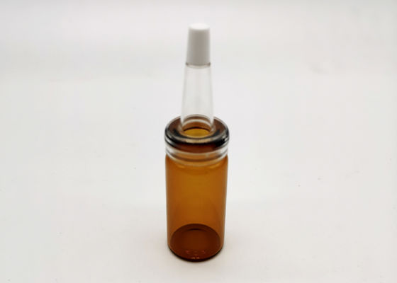 Van het de Kleuren10ml Glas van de parelglans de Amber Kosmetische Fles