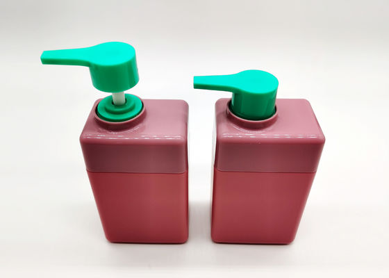 Roze HDPE van 100ml 250ml Plastic Flessen met Lotionpomp