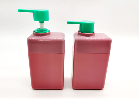 Roze HDPE van 100ml 250ml Plastic Flessen met Lotionpomp