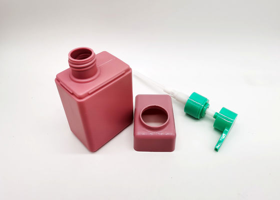 Roze HDPE van 100ml 250ml Plastic Flessen met Lotionpomp