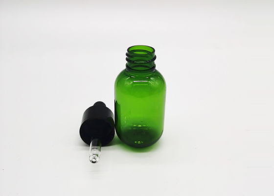 Groene het Druppelbuisjefles van de HUISDIEREN Plastic 30ml Etherische olie Kosmetische Verpakking