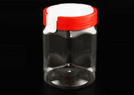 De Hexagonale Plastic Kruik van Honey Storage 500ml met Metaaldeksel