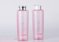 Roze 500ml-Douane Kosmetische Flessen met de Druk van de Schroefdekselserigrafie