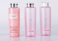 Roze 500ml-Douane Kosmetische Flessen met de Druk van de Schroefdekselserigrafie